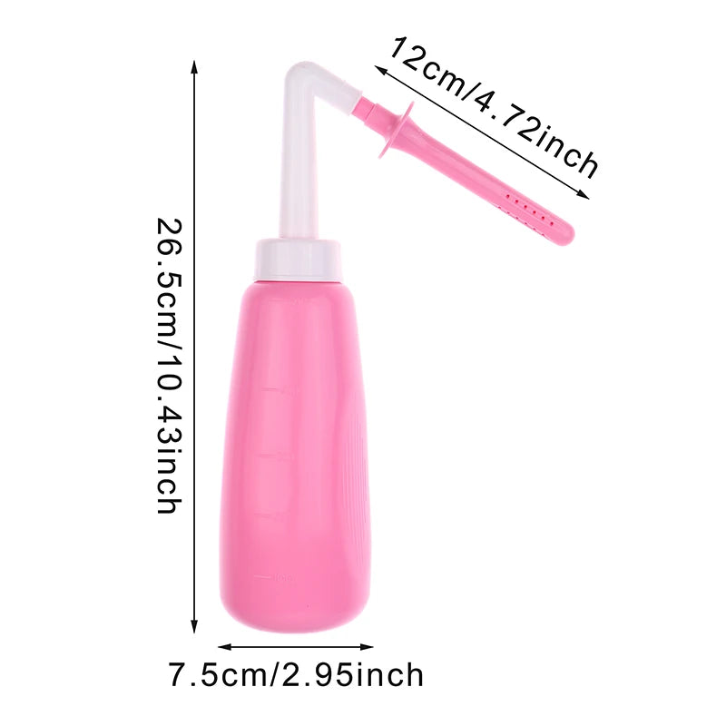 *500ml Vagina Ass  Cleaner Hand Held Spray Bottle Intimate Hygiene Personal Cleaner Vaginal Anal Washing Health Care Women