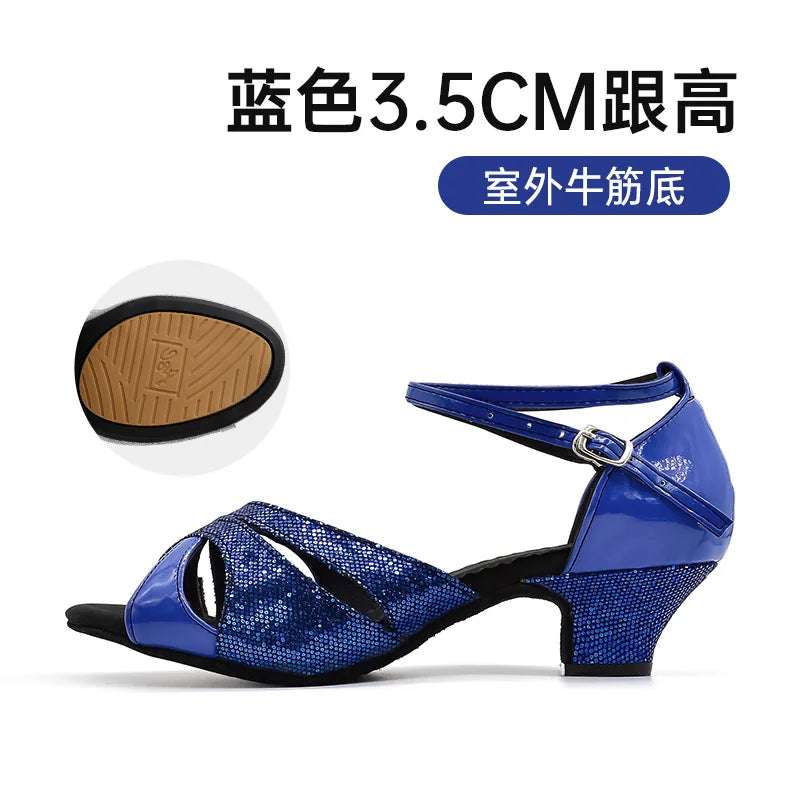 line dance shoes for adults Latin dance shoes for women zapatillas de ballet modern salsa stage performance shoeses