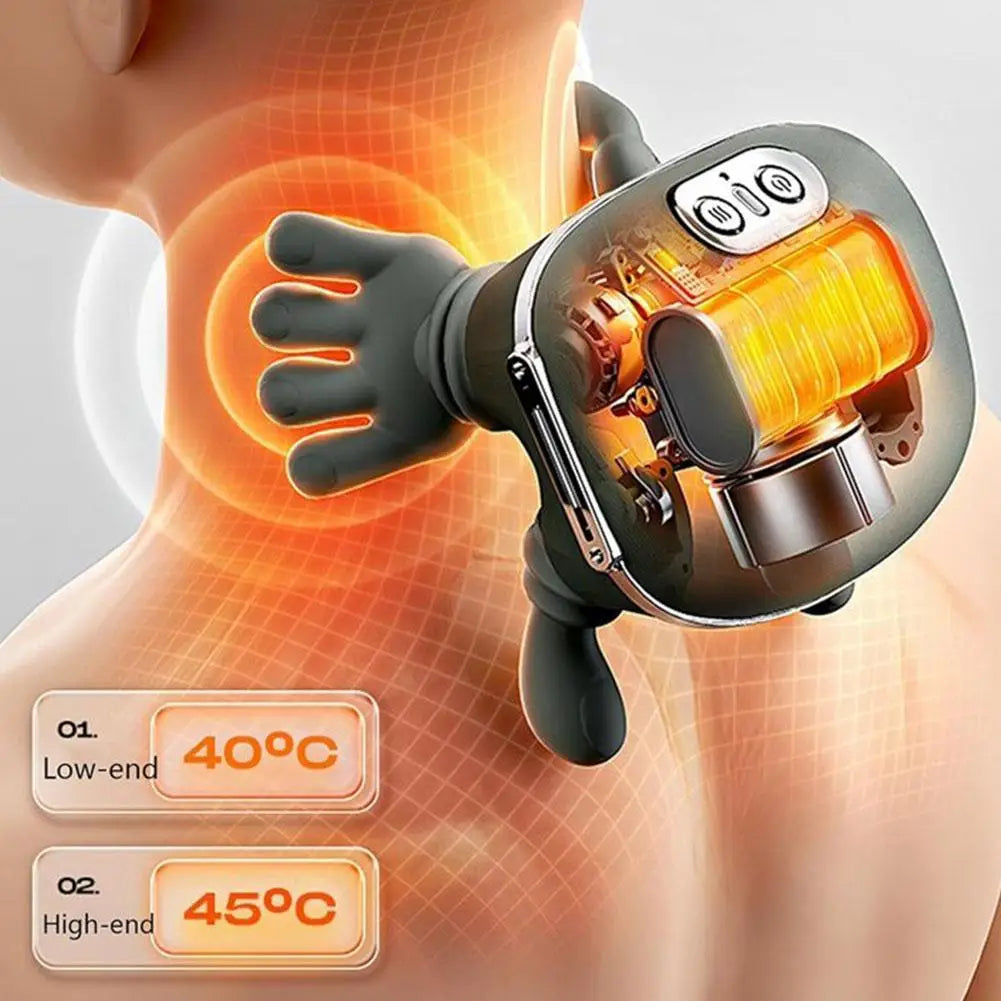 Professional Cervical Massager Deep Kneading Relief for Neck, Shoulder Upper Back for Muscle Relaxation