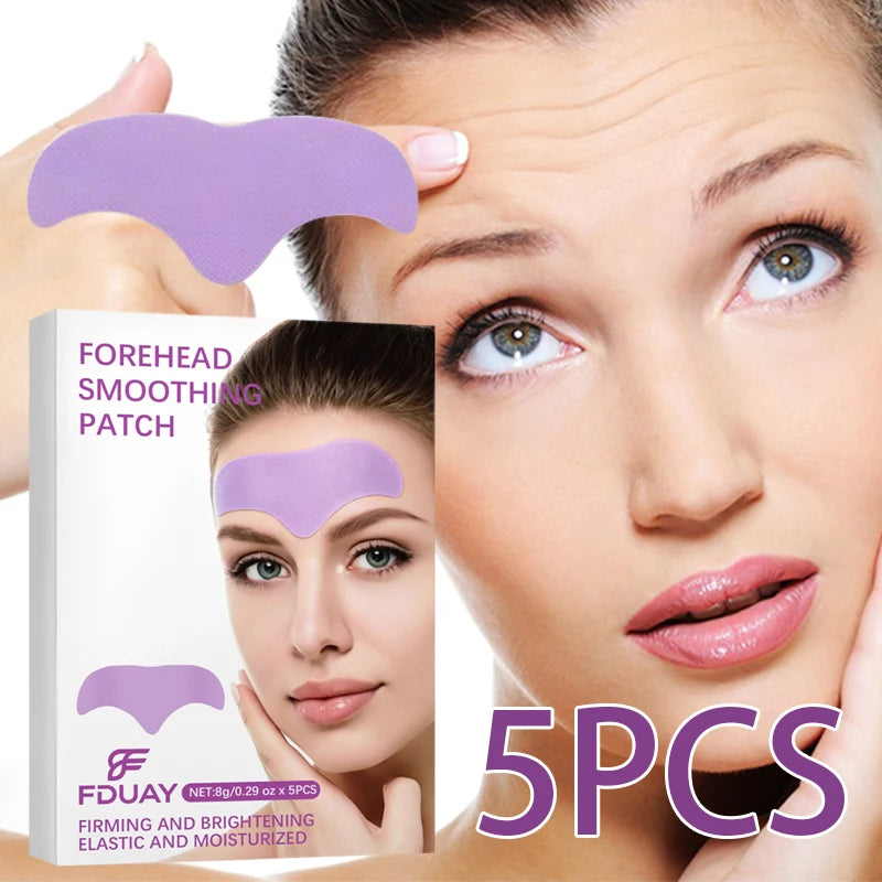 Forehead Smoothing Patch, Used at Night to Smooth Forehead Wrinkles and Fine Lines, Tightens and Smooths, Firms the Forehead, Co