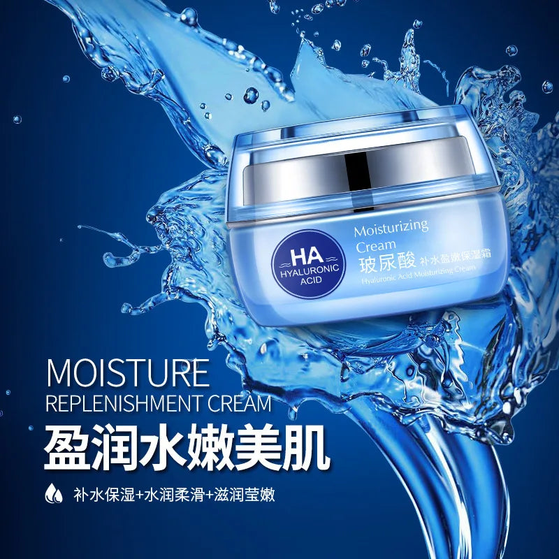 BIOAQUA Hyaluronic Acid Day Cream Whitening Moisturizing Anti Wrinkle Anti Aging Face Cream Face Care