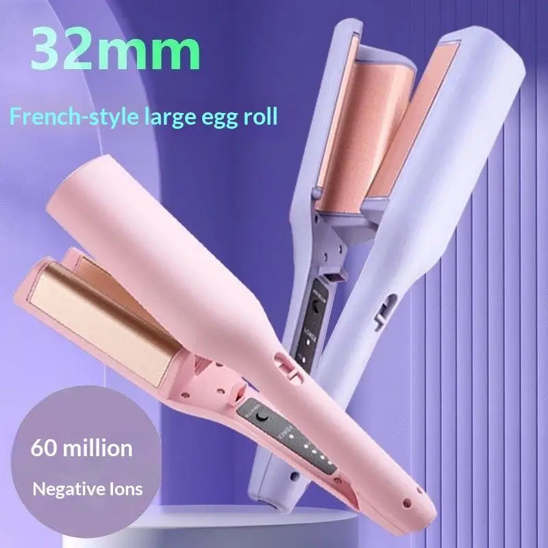 Electric Hair Curler 32mm Large Wave Styling Ceramic Hair Long Lasting Curling Iron Styling Tool Curling Wand Hair Waver