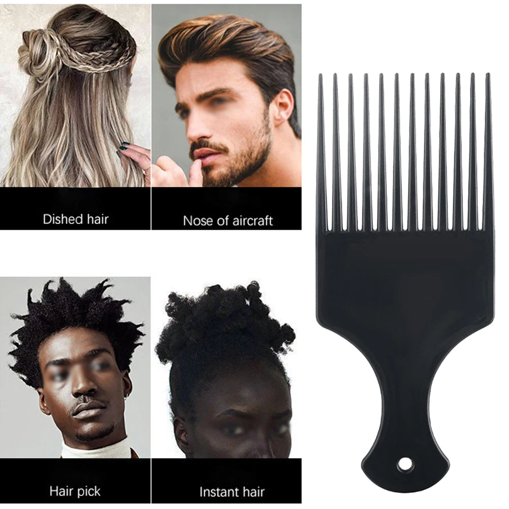 2pc Styling Comb for African Hair，Comb Afro for Man and Women，Suitable for Natural Curly Hair and  hair wigs 2PCS comb
