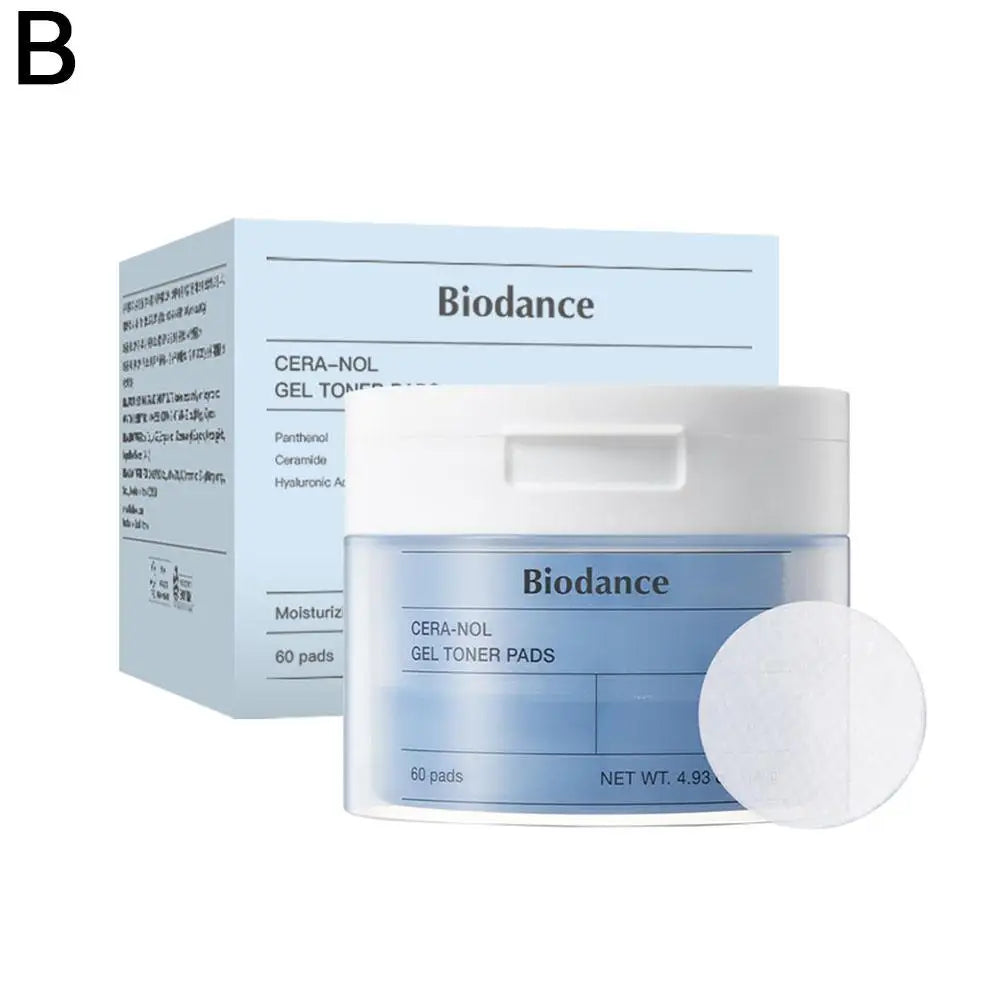 Biodance Korean Skin Care - Collagen Overnight Face Mask, Gel Toner Pads, Ampoule Essence, for Face Barrier Repair, Soothing