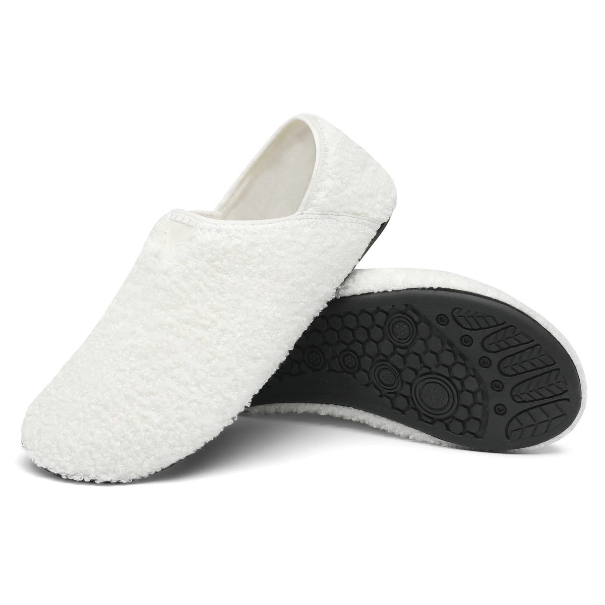 Indoor household shoes slippers soft-soled casual shoes non-slip lightweight fleece cotton shoes