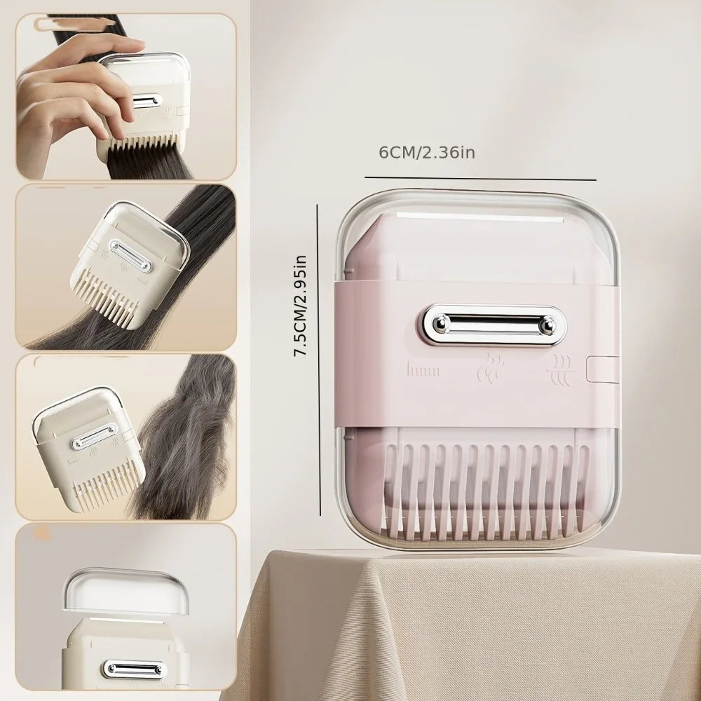 Multifunctional 5‑in‑1 Hair Cutting Comb Double‑Ended Hair Thinner Trimmer DIY Hair Styling Tool for Home Salon Use