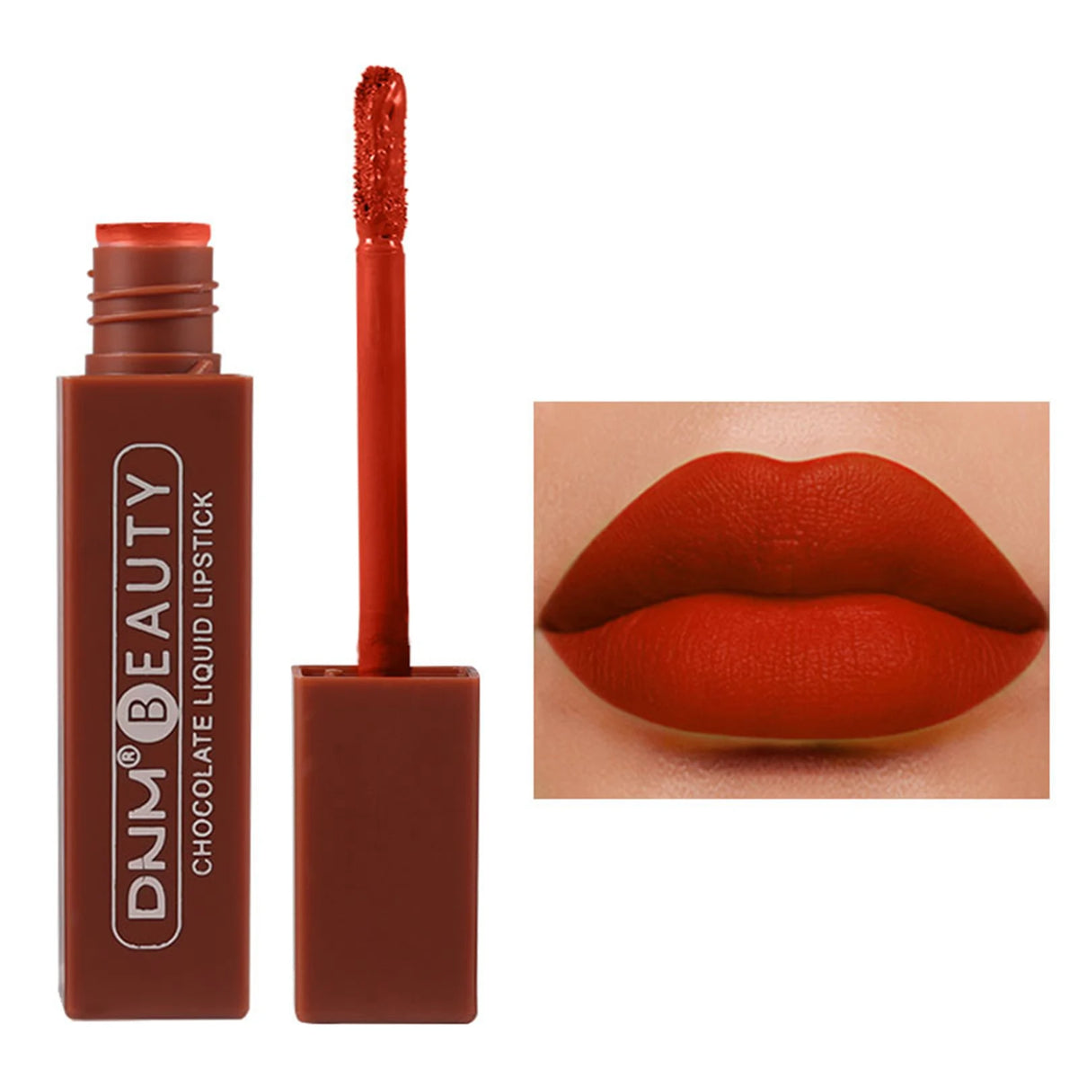 Velvety Matte Liquid Lipstick Long-lasting Lip Gloss Lip Makeup Cosmetics Moisturizing Lip Tint Waterproof Non-marking 1PCS