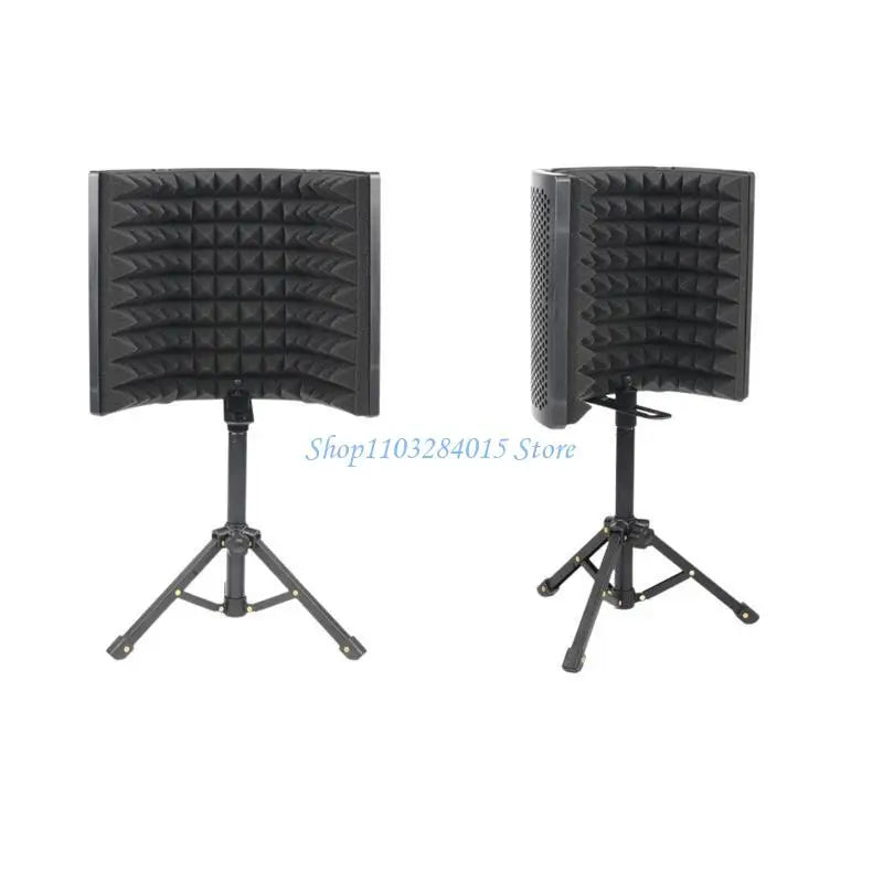 R6FF Microphone Recording Equipment Isolation Shield Reflector Vocal Recording Props