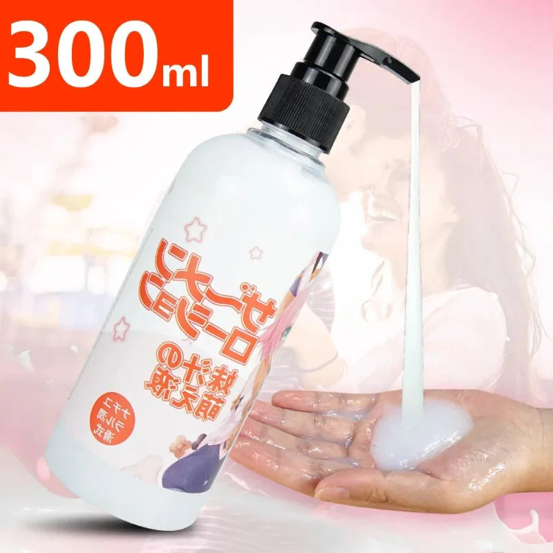 300ml Natural Feeling Water Based Lube Fast Orgasm Oral Anal Lubricantion for Sex Cream Sex Sexual Tools for Couples Lubricante