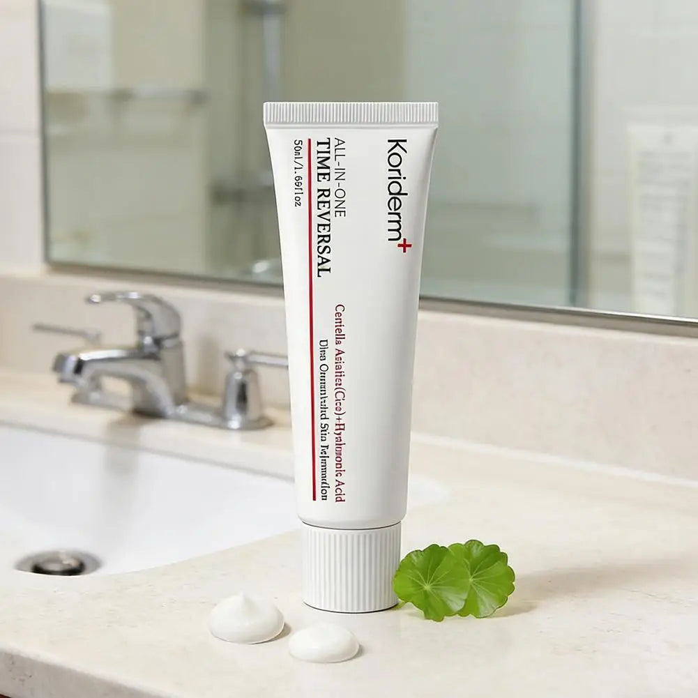Koriderm Time Reversal All-in-One Cream Cica Hyaluronic Acid Moisturizing Anti Aging Whitening Repair Firming Eye Cream Skincare