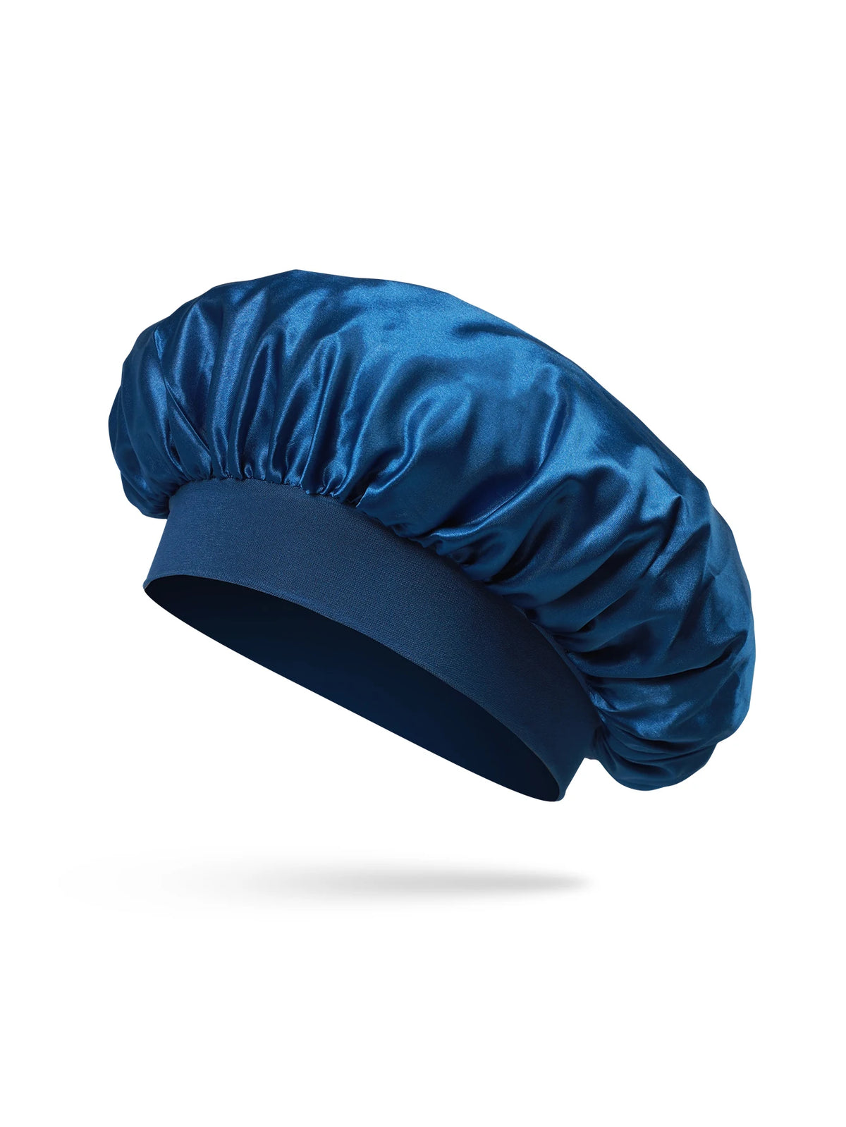 1Pcs Silk Bonnet for Sleeping Women Satin Lined Hair Bonnets for Sleeping Soft Elastic Band Silk Sleep Cap for Curl