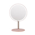Wholesale 2026 New LED Makeup Mirror Round Desktop Mirror with Light Metal Small Gift