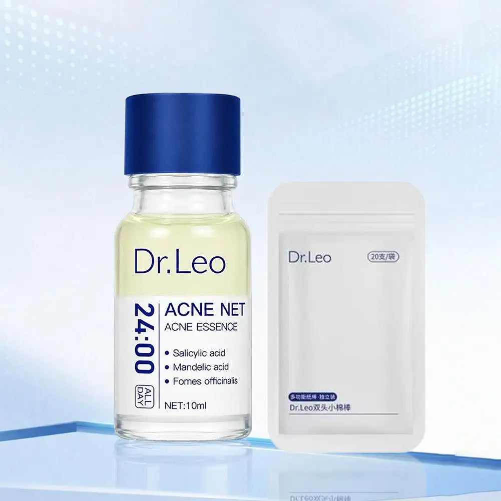 Salicylic Acid Acne Serum Pimple Spot Corrector Mandelic Acid Pore Refining Sebum Control Essence for Oily Blemish Skin