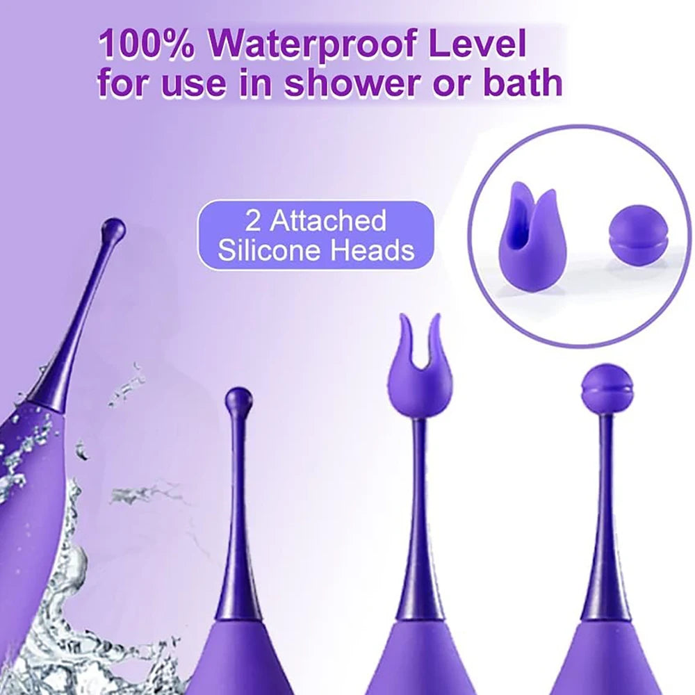 G-Spot Vibrator Sex Toy Clitoris Nipple Stimulator Female Masturbator Massage Stick Sex Toys  For  Women  Orgasm Sexual Pleasure