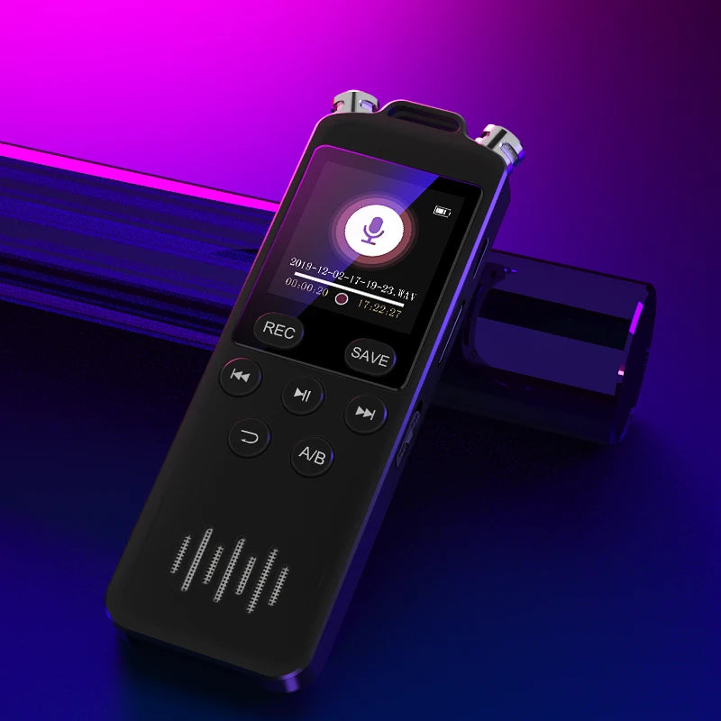 easy to use voice recorder for elderly    voice recorder for podcast   voice recorder with slowed playback options   audio recor