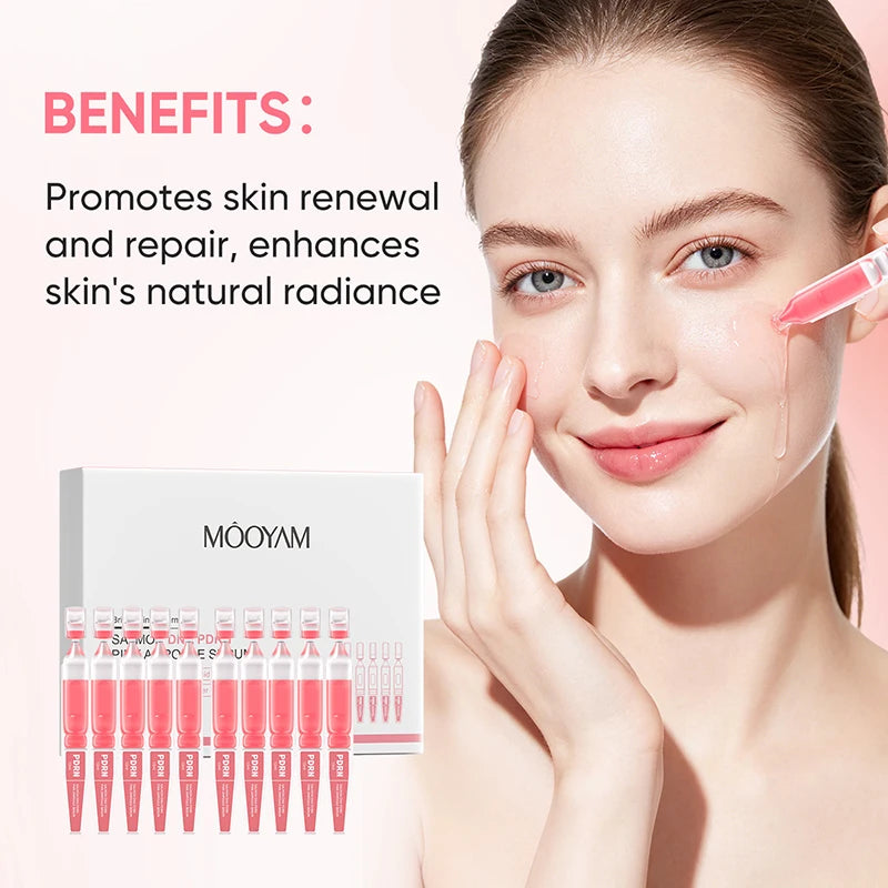 Salmon DNA PDRN Skin Care Set Ampoule Serum Capsule Cream Eye Stick Collagen Hyaluronic Acid Moisturizing Facial Skin Care Kit