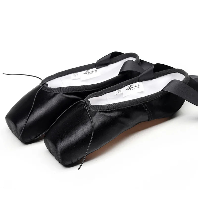 Ballet Shoes For Girls Pointed Shoes Straps Satin Dance Shoes Flat Exercise Shoes Big Children's Dance Shoes Sneakers