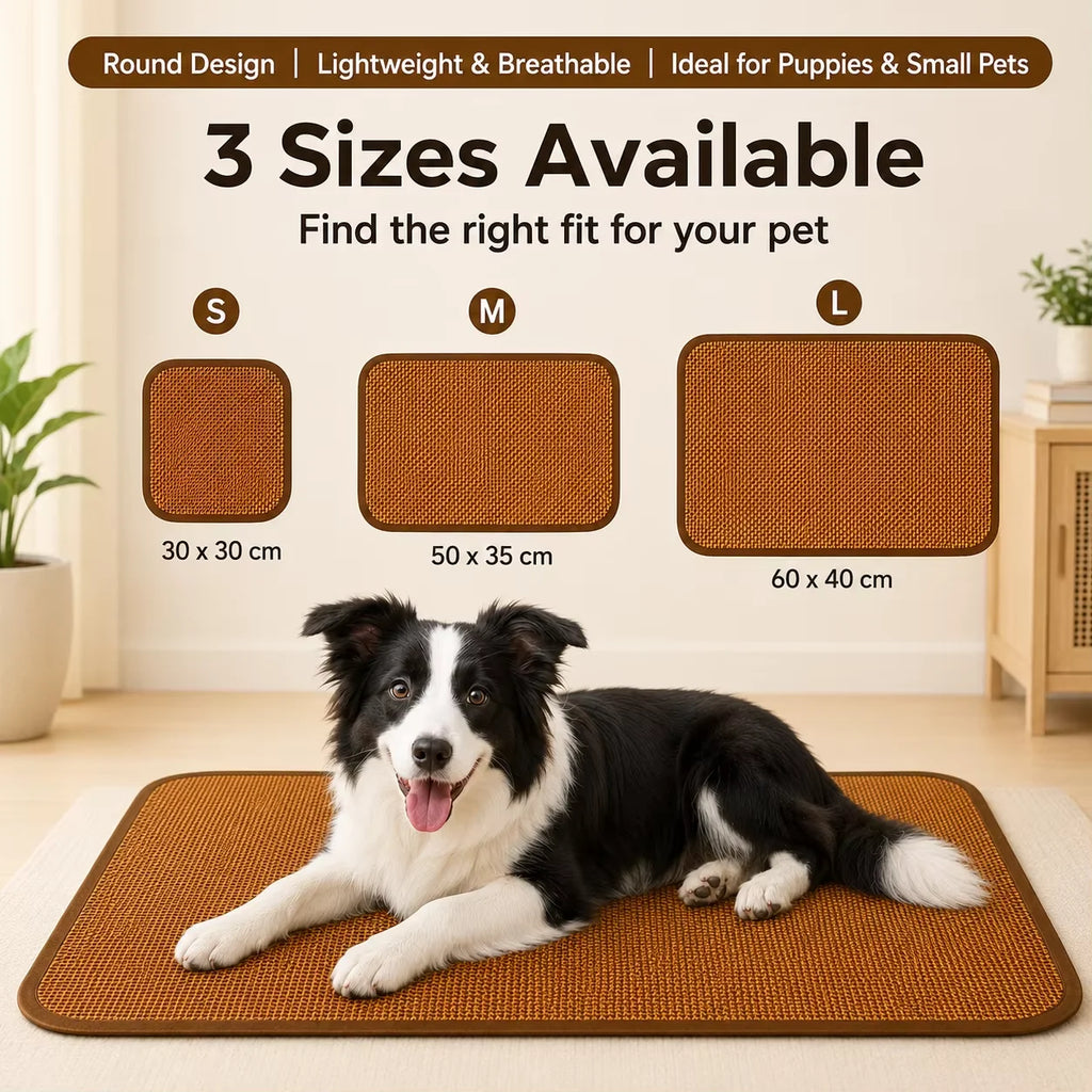 Pet Cooling Mat for Dogs and Cats, Breathable Summer Cooling Pad for Small Dogs Puppies Kittens, Pet Bed for Crate Sofa Floor