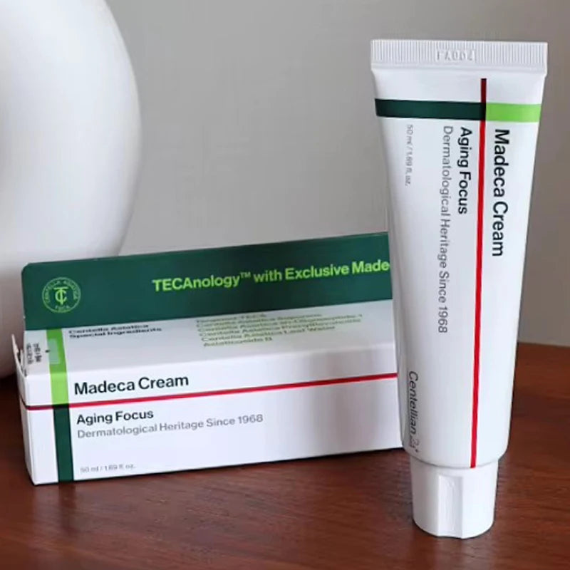 Hot Korean Centella Madeca Cream Time Reverse Advanced Fast Absorbing Daily Nourishing Moisturizer Beauty Skin Care Product