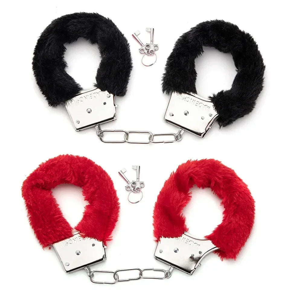 Erotic Accessories Sex Toys 2pc BDSM Bondage Handcuffs for Restraints Cuffs Fetish Adult Couples Games Juguetes Sexuales Gift