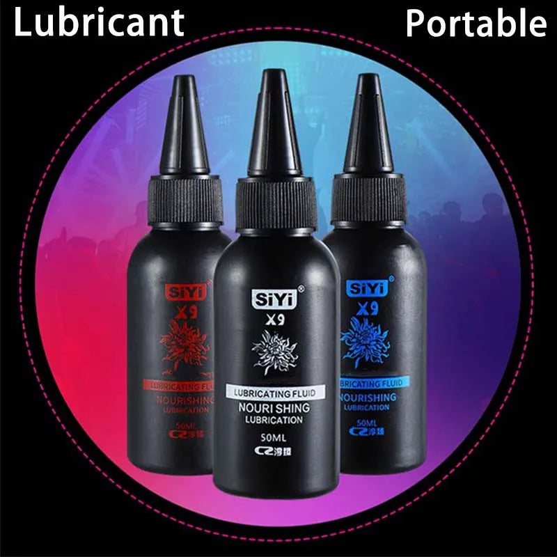 50ML Anal Silk  Sex Lubricant Water Based Lube Relief Anal Sex Oil Vaginal Exciter Gel for Gay Women Men Adult Products
