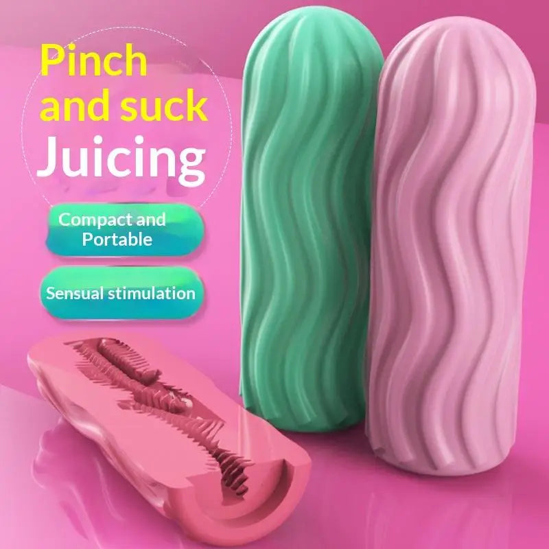 preferredSexy Toys For Adult Soft Vaginal Masturbator Cup For Male Realistic Penis Sucking Masturbator Pocket Pussy Blowbot Toys
