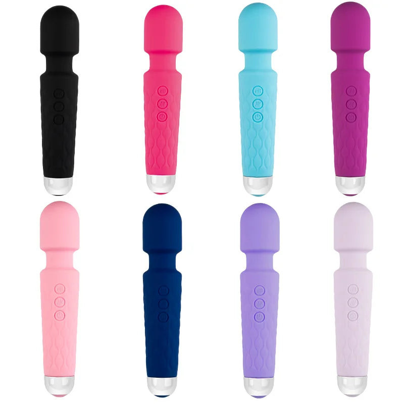 20 Modes Av Stick Vibrator Sex Toys for Women Clitoral Stimulation Massager G Spot Vibrator Masturbators Sexy Toys Adult Product