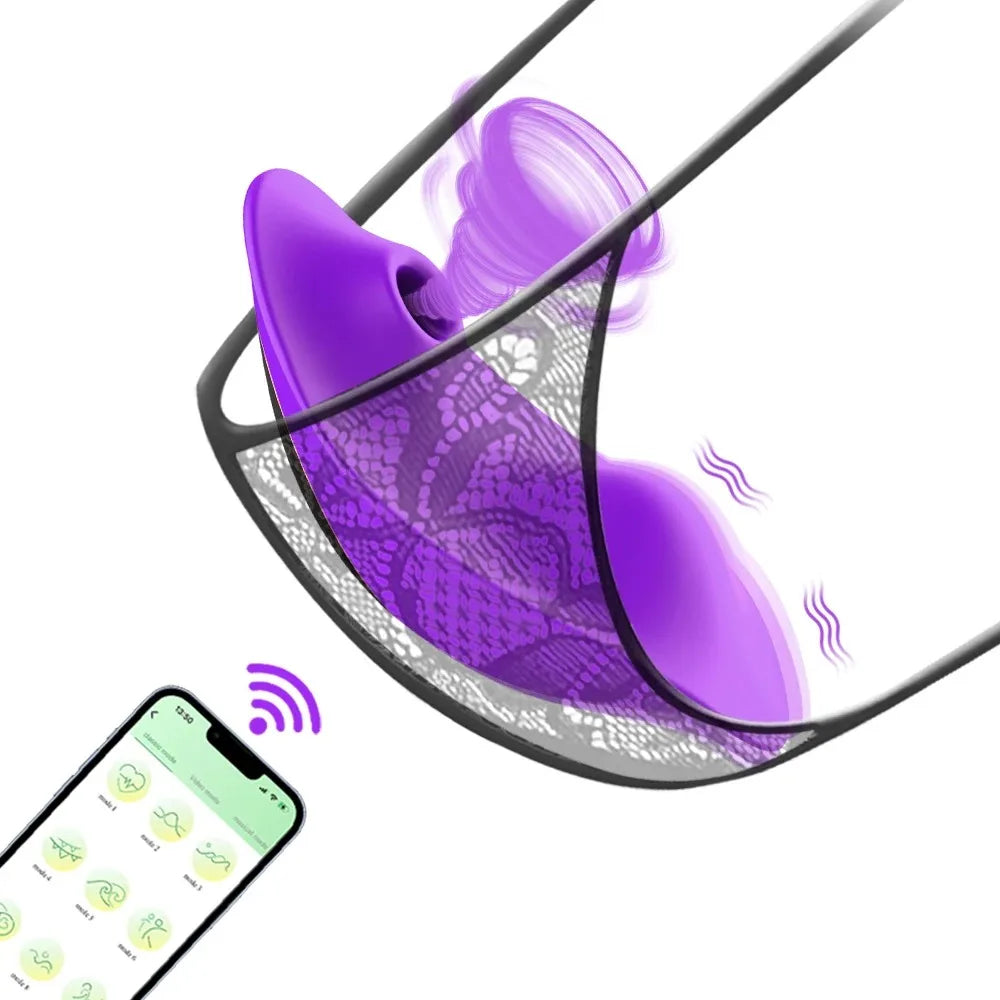 Sucking Vibrator for Women 2 IN 1 Thrusting Vagina G-Spot 10 Modes Vibrating Nipple Clitoral Massager Sex Toy for Women Couple