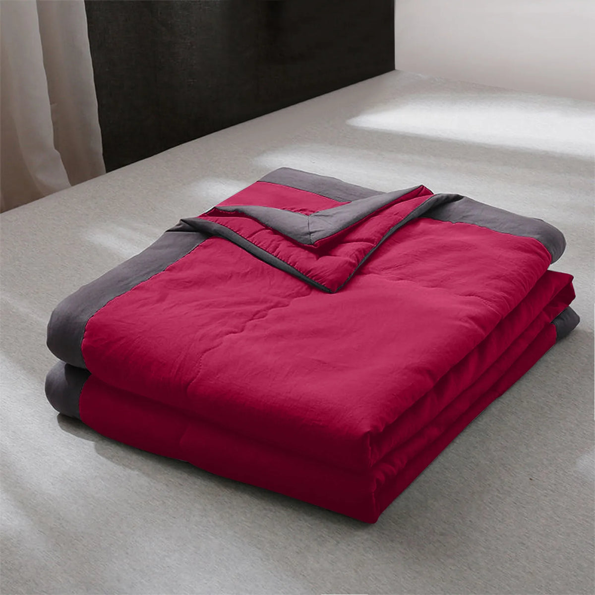 New Double Sided Cooling Summer Quilt Cold Effect Breathable Conditioning Quilt Spring Summer Solid Color Cooler Quilt