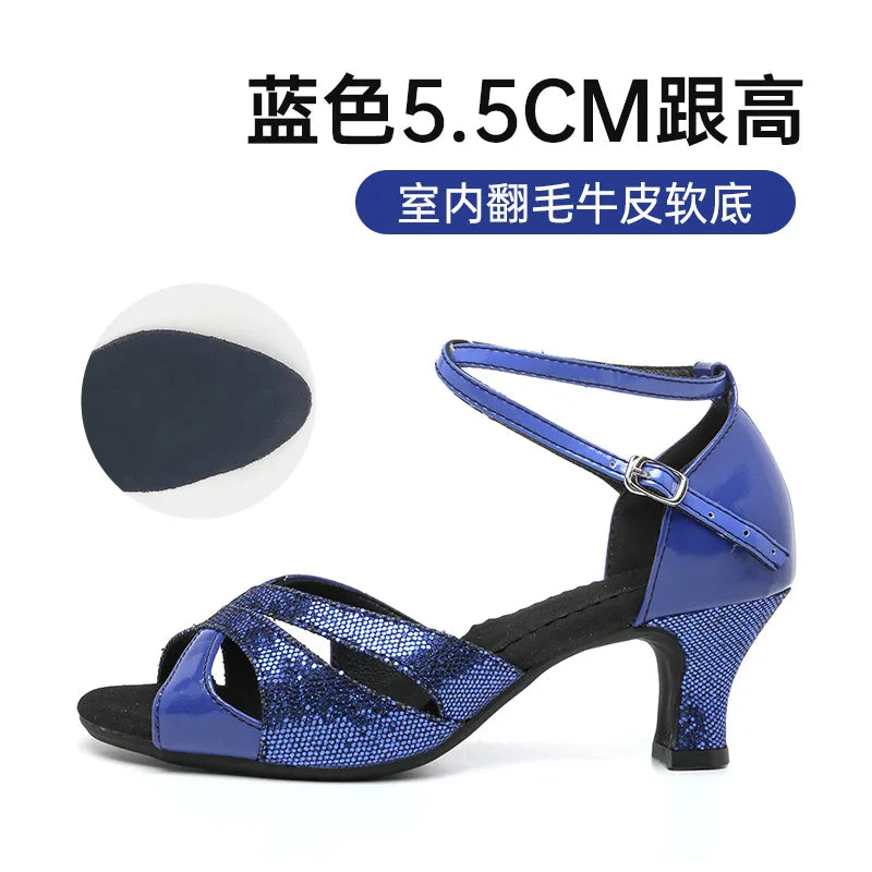 line dance shoes for adults Latin dance shoes for women zapatillas de ballet modern salsa stage performance shoeses