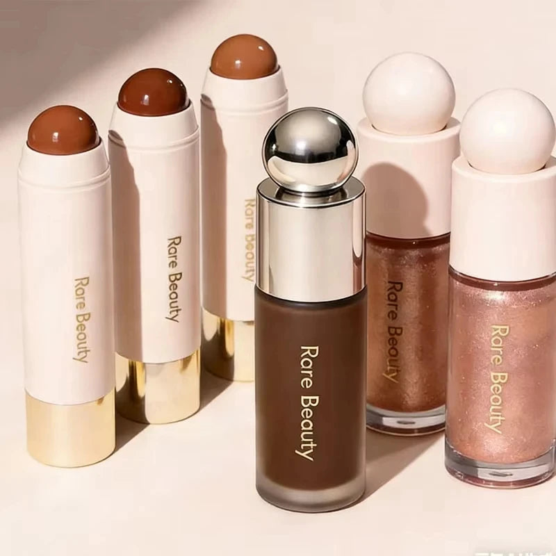 Rare Beauty Facial 3D Liquid Bronze Contour Stick Concealer Contouring Nose Shadow Cream Nourishing Highlight Foundation Makeup