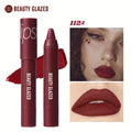 BEAUTY GLAZED 12 Colors Long-Lasting Waterproof Non-Stick Matte Lipstick Pen