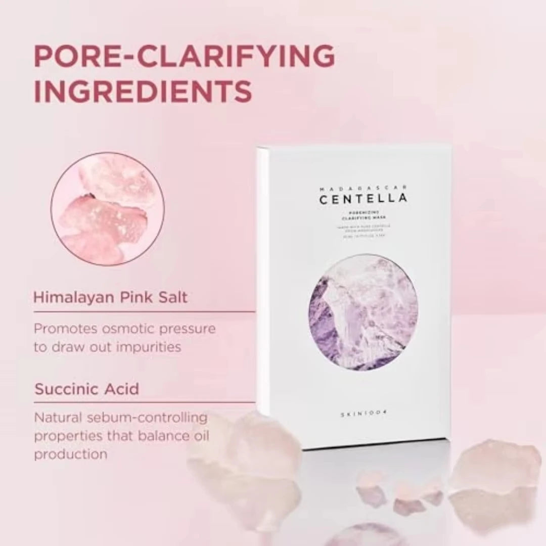Korea SKIN1004 Centella Asiatica Face Mask 5pcs 25ml Premium Deep Moisturizing and Repairing Essential Skincare Makeup With Box