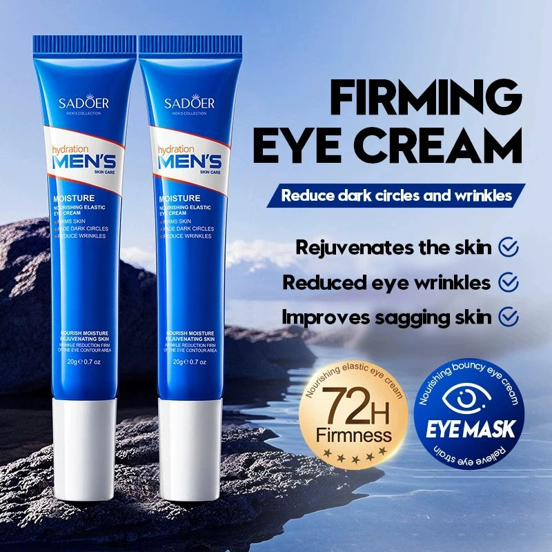 SADOER Men's Skin Care Sets Moisturizing Face Cream Facial Mask Lip Balm Sunscreen Facial Cleanser Eye Cream Men Skin Care Kit