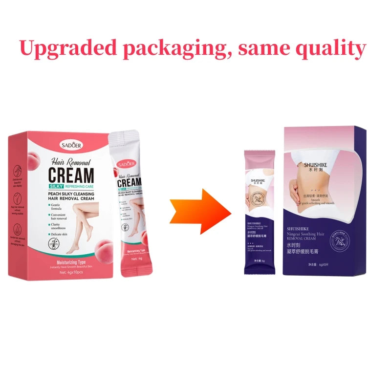 Permanent Hair Removal Cream Hair Growth Inhibitor Face Arms Armpit Legs Intimate Areas Painless Depilatory For Men Women Care