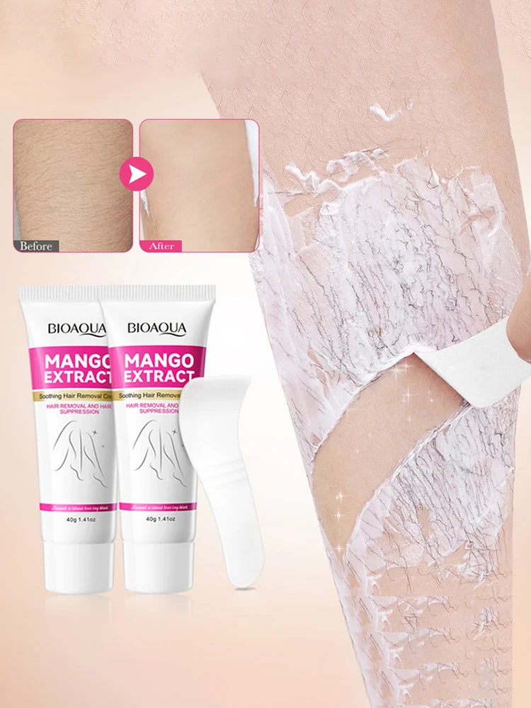 New Hair Removal Cream Hair Growth Inhibitor Face Arm Armpit Leg Intimate Areas Painless Depilatory For Men Women Care