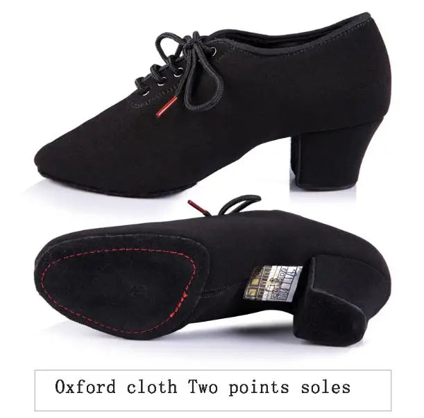 BD Dance Elegant Party Shoes for Women Latin Dance Shoes Practice Girls Child Tango Shoes Adult Social Soft Female PracticeT1-B
