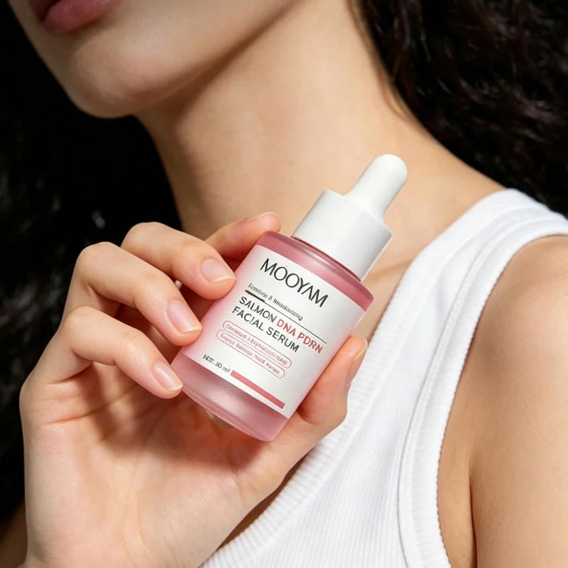 PDRN Salmon DNA Facial Serum 30ml Collagen Hyaluronic Acid Deep Hydrate Moisturize Improve Elasticity Essence Korean Face Care