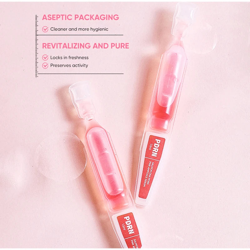 Salmon DNA PDRN Skin Care Set Ampoule Serum Capsule Cream Eye Stick Collagen Hyaluronic Acid Moisturizing Facial Skin Care Kit