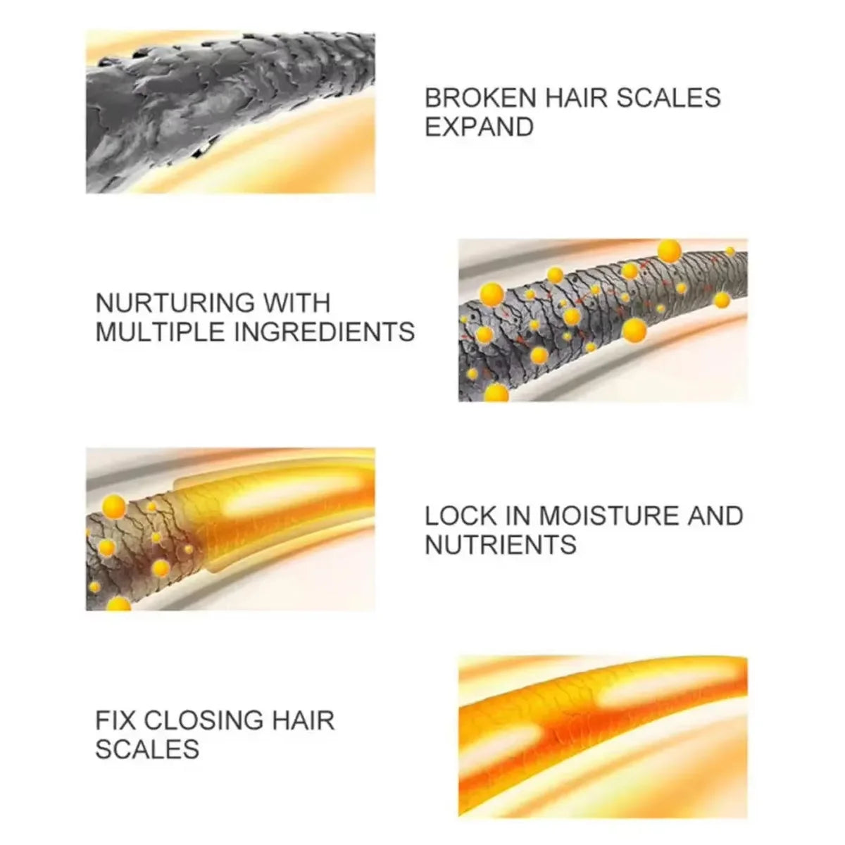 Moroccan Hair Essential Oil Repairing Dry Damaged Serum Blends Hair Loss Prevention Make Hair Shiny Soft Portable Suitable