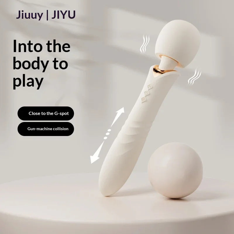 JIYU Women's Adult Sexual Toys - Sensual Provocation Vibrators, Intense Stimulation AV Rods, Self-pleasuring and Seductive Toys