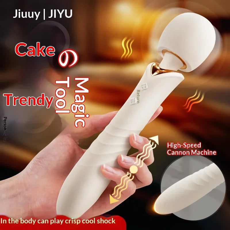 JIYU Women's Adult Sexual Toys - Sensual Provocation Vibrators, Intense Stimulation AV Rods, Self-pleasuring and Seductive Toys