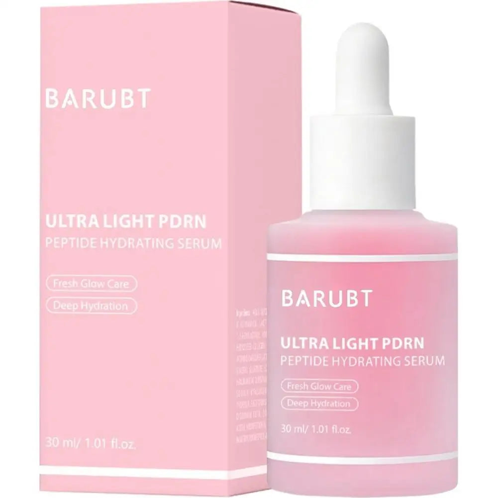 30ml Korean PDRN Collagen Essence Original Pink Facial Serum Ultra Light Peptide Hydrating Serum Fresh Glow Care Deep Hydration