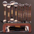 MAANGE 13pcs Makeup Brushes with Storage Bag Foundation Brush Powder Blusher Brush Eye Brush Multi-functional Makeup Brush Set