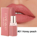 6 Colors Nude Matte Lipstick Waterproof Long Lasting Lip Stick Rose Red Pink Velvet Nonstick cup Lipsticks Makeup Cosmetics