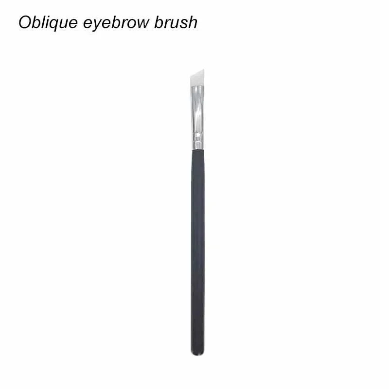 brochas maquillaje Silicone Eyeshadow Lip Applicator Makeup Brushes Eyeliner Lip Brush Professional Eye Shadow Cosmetic Tools