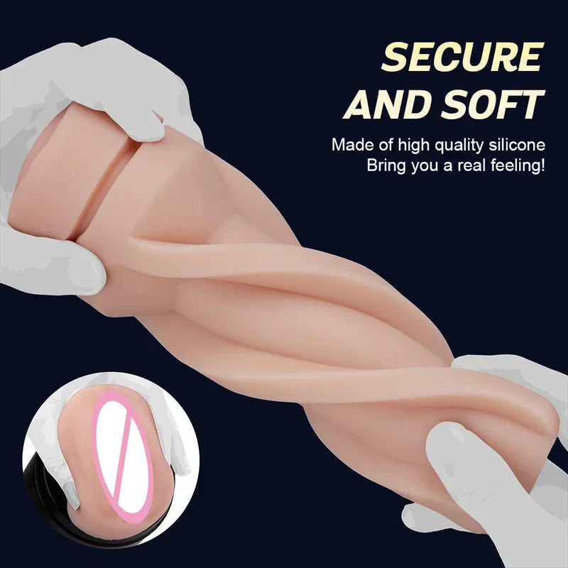 Sex Toys for Men Vagina Male Masturbators Cup Real Pussy Real Vagina Sextoys Silicone Adult Product 3D Realistic Masturbator ﻿
