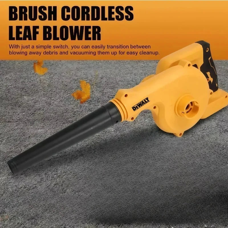 Dewalt 2 in 1 Dewalt Cordless Air Blower & Vacuum Cleaner Ultra Portable Electric Dust Leaf Computer Cleaning Duster