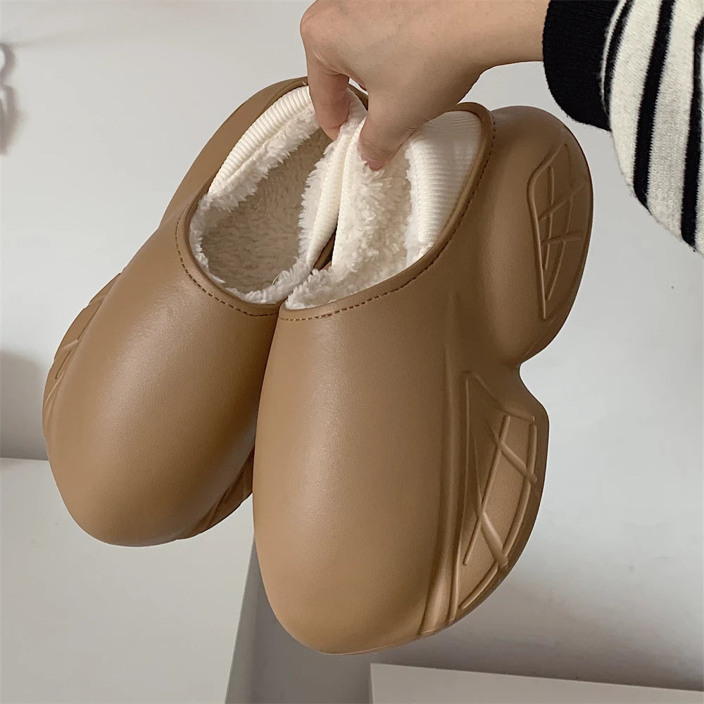 Fashionable Sporty Winter Snow Boots Men Women Waterproof down Cloth Thick Bottom Short Boots Cotton Shoes Trendy Cool