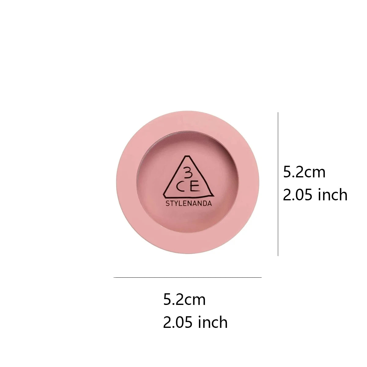 3CE Mood Recipe Face Blush,Silky Powder,Natural Color Payoff,Long-Lasting Wear,Complete Makeup,Korean Cosmetic,Korean Makeup